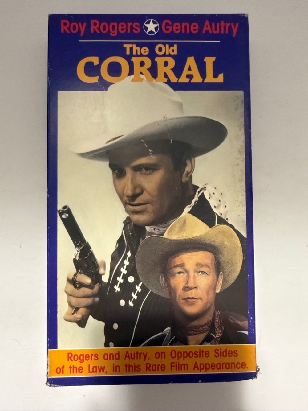 The Old Corral VHS Roy Rogers Gene Autry Western GoodTimes 1989